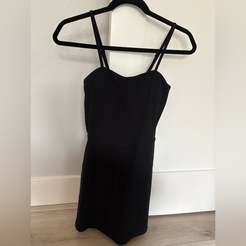 Alo Yoga AloSoft Courtside Tennis Dress Black Size S